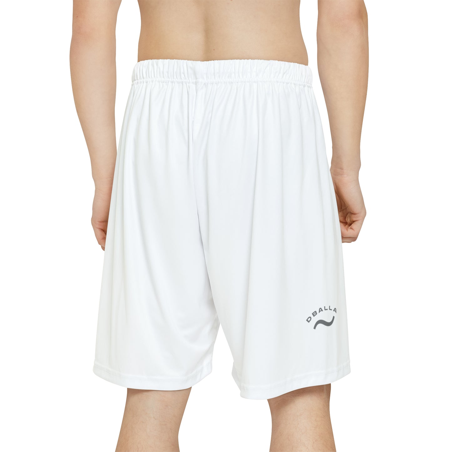 DB4900MAS-WHT Men’s Athletic Shorts