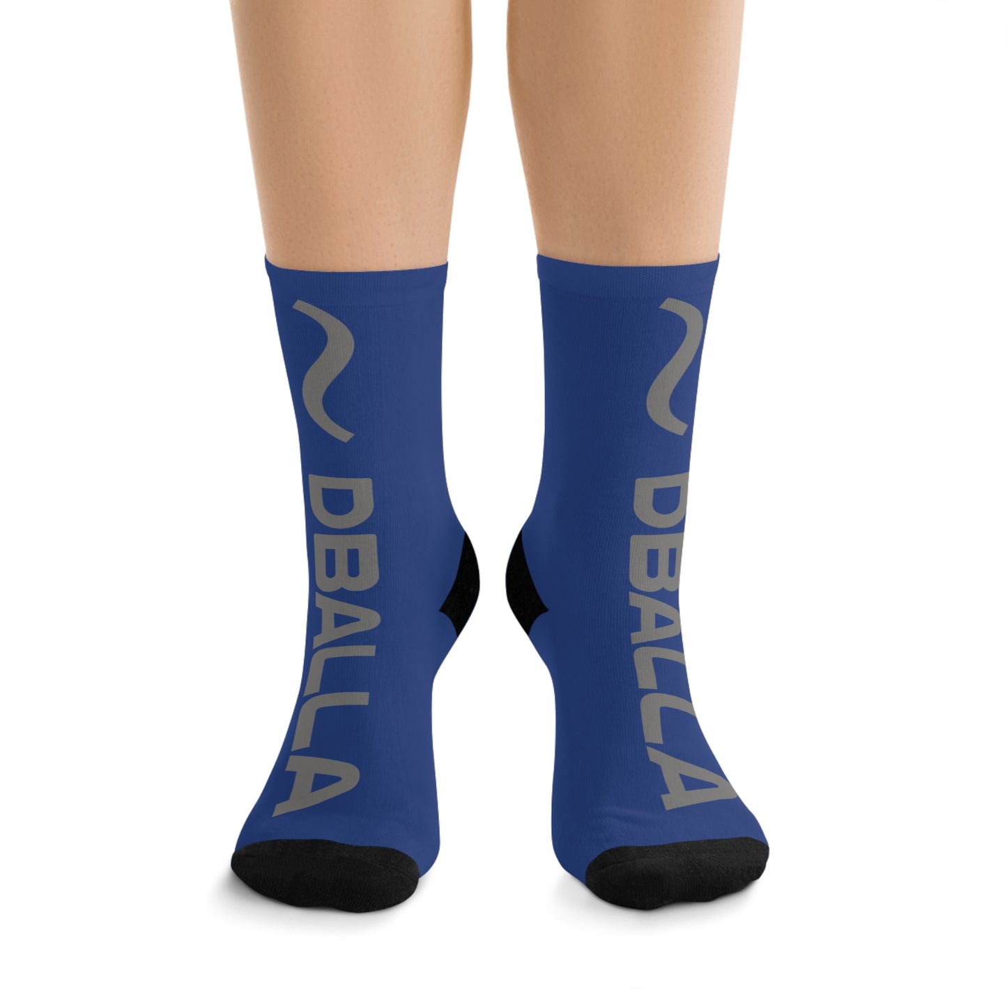 "FOOTCOVERS" Recycled Poly Socks - Cobalt Blue