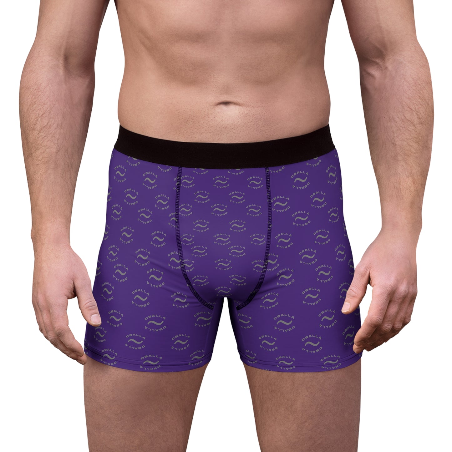 "THE UNDERDOG" Men's Boxer Briefs - Purple